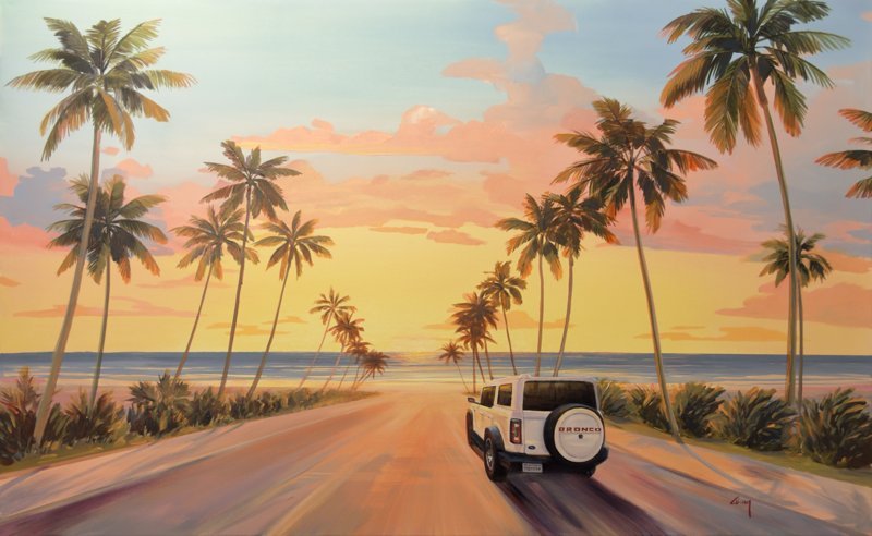 Commission by Qing Wang (Sold)