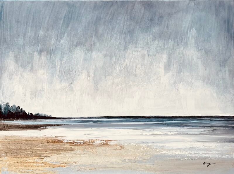 Peace And Strength by Qing Wang (Sold)