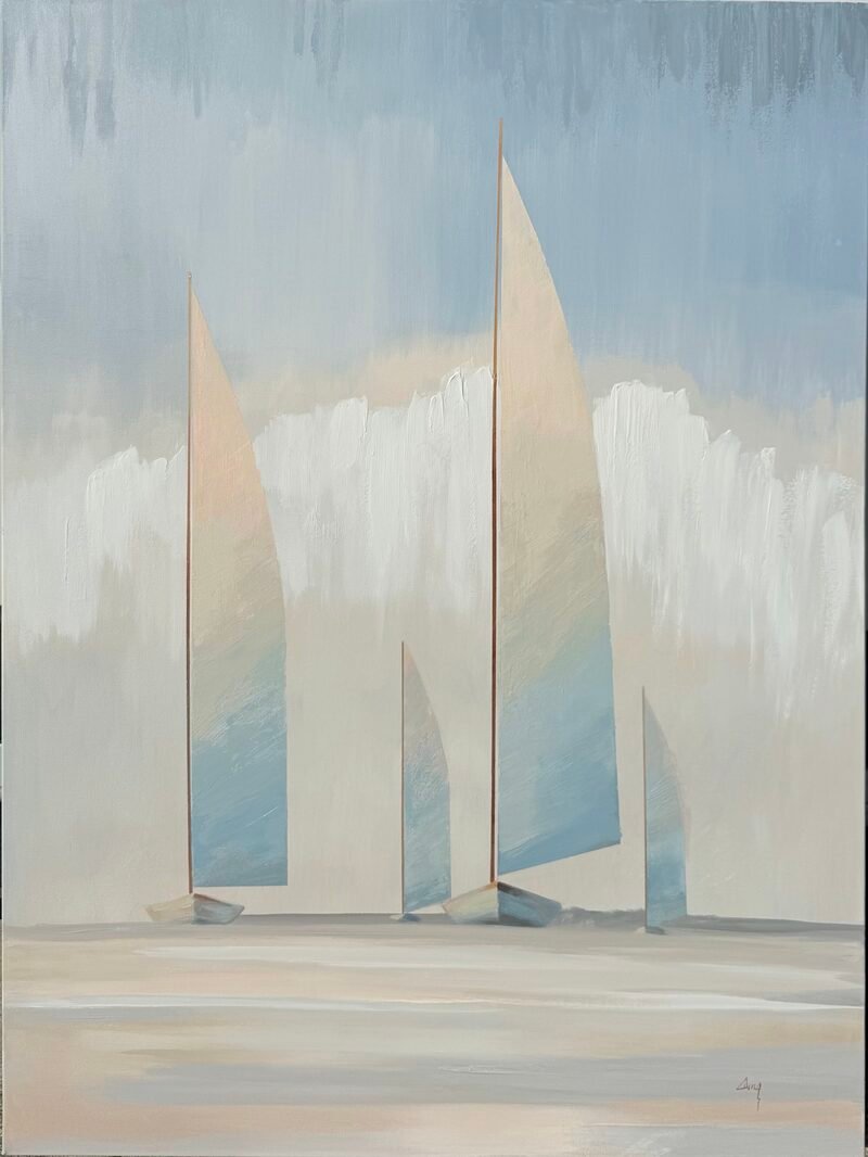 Glory 1 — 60″ × 40″ by Qing Wang (Sold)
