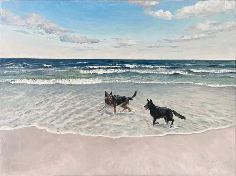 Commission by Qing Wang (Sold)